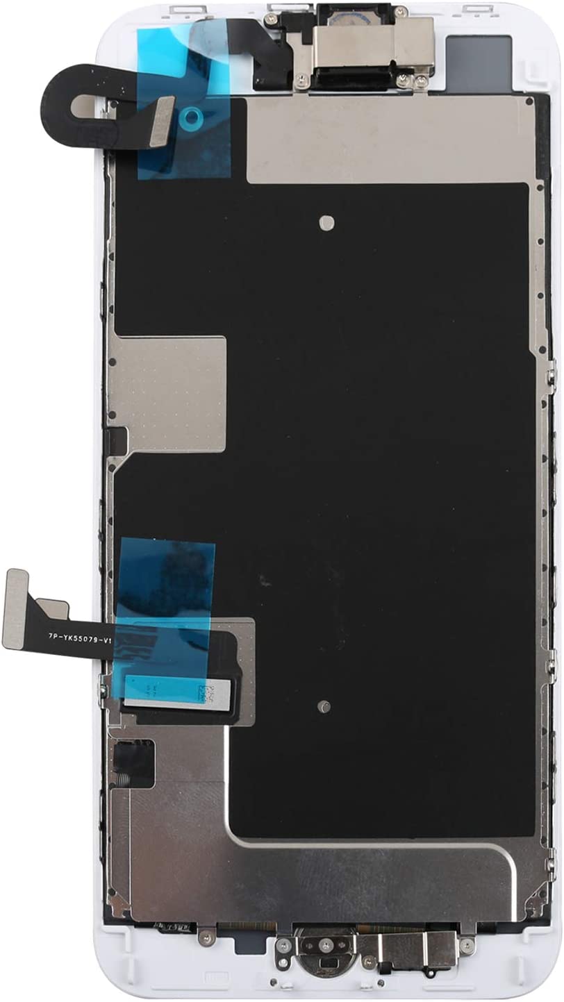 iPhone 8 Plus LCD 屏幕更换,带 Home 键和前置摄像头部件