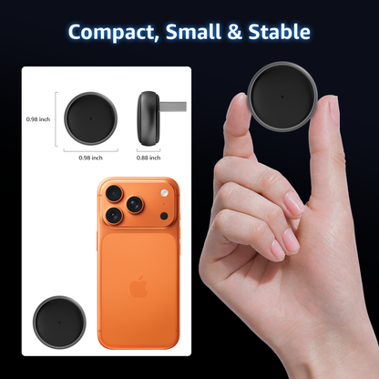 Wireless CarPlay Adapter, 50% Smaller, Converts Wired to Wireless CarPlay, Plug & Play Adapter, Compact Design for Apple iPhone iOS 10+ with USB/USB-C Port